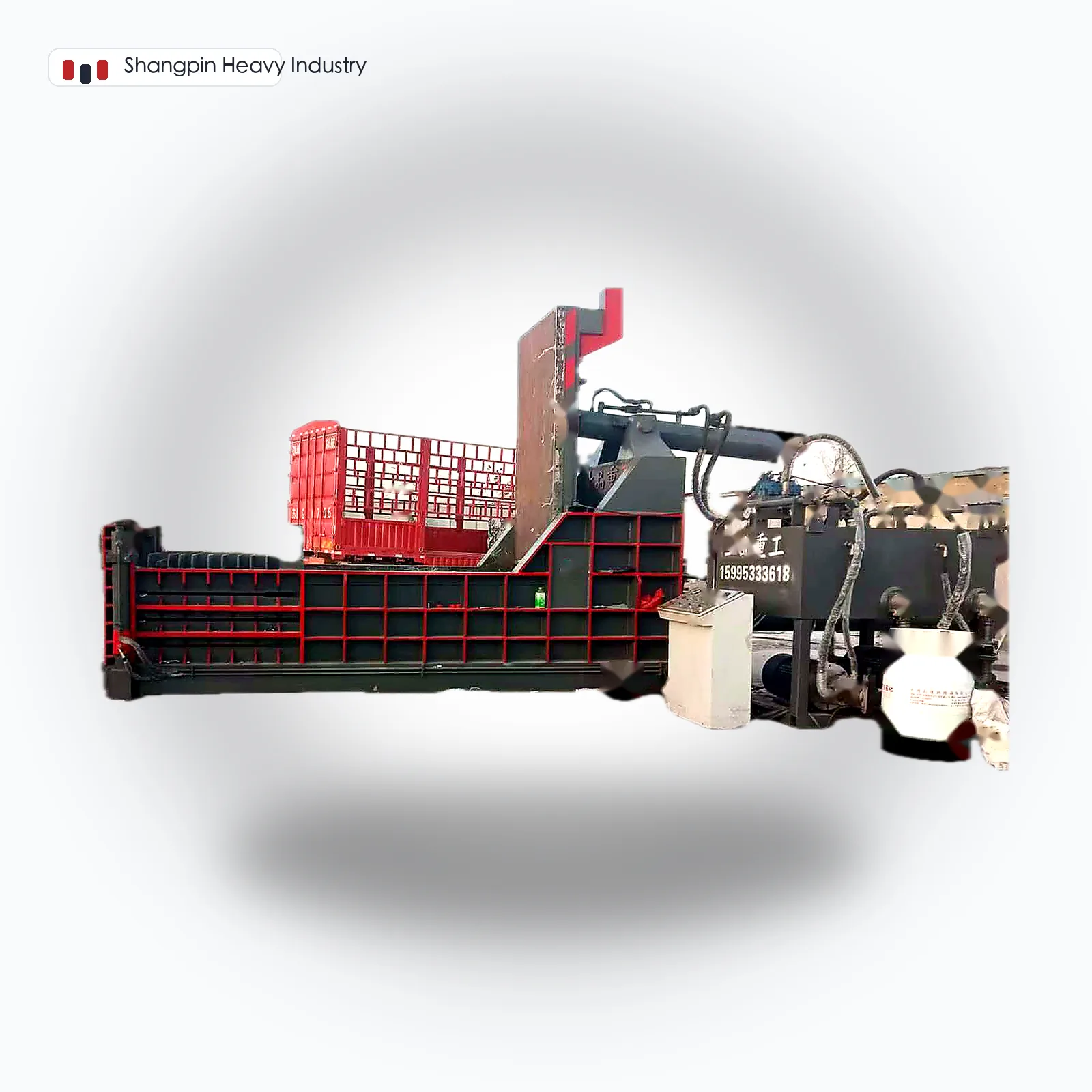200T Horizontal Stainless Steel Baler